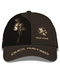 Duck Hunting Personalized Name 3D Classic Cap Gift For Duck Hunting Lovers