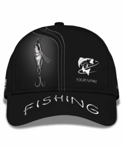Fishing Custom Classic Cap Fisher 3D Classic Cap Fishhooks Gift For Fishing Lovers