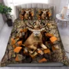 Deer Hunting Wall Art All Over Printed Bedding Set