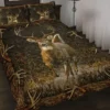 Deer Camo Q2 Quilt Bedding Set