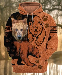 Brown Bear Pawn Q2 All Over Printed Unisex Shirt
