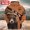 Personalized Name Bear 2 All Over Printed Unisex Shirt Q271101