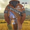 Personalized Deer Hunting Q17 All Over Printed Unisex Shirt